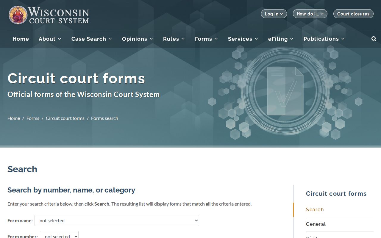 Wisconsin court expungement forms for Burnett County records
